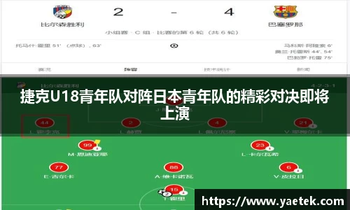 捷克U18青年队对阵日本青年队的精彩对决即将上演