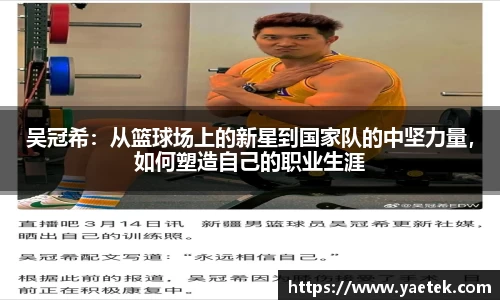 吴冠希：从篮球场上的新星到国家队的中坚力量，如何塑造自己的职业生涯